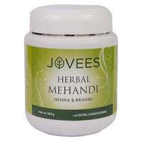 Jovees Herbal Mehandi/Henna Powder | With Amla, Shikakai & Brahmi Powder | For Extra Conditioning | Control Hair Fall & Repairs Damaged Hair 500g