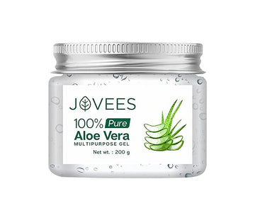 Jovees Herbal 100% Pure Aloe Vera Multipurpose Gel | For Face,Skin & Hair | For Both Men & Women | 200g