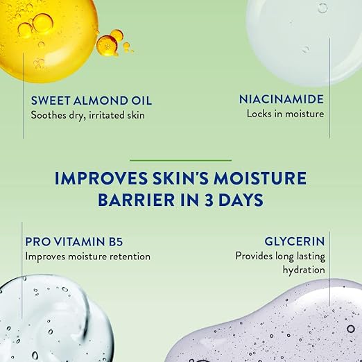 Cetaphil Moisturising Cream for Face & Body,Dry to Normal skin, 450 gm, Paraben & Sulphate free, Niacinamide &Vitamin B5
