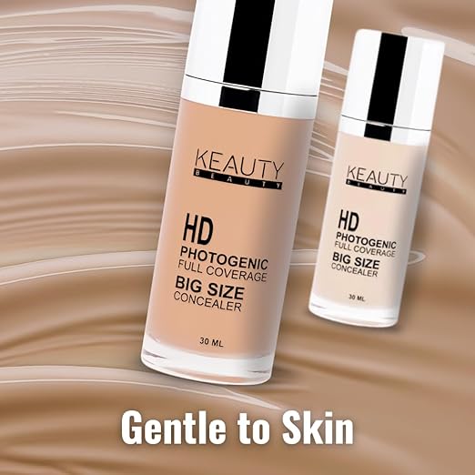 Keauty Beauty HD Photogenic Full Coverage Liquid Concealer For Face Makeup | Easy to Blend Concealer For Dark Circle | Natural Finish | 30ML