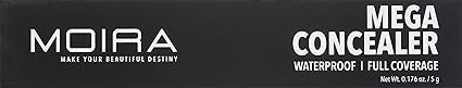 MOIRA Mega Waterproof Concealer 400 Honey 5g