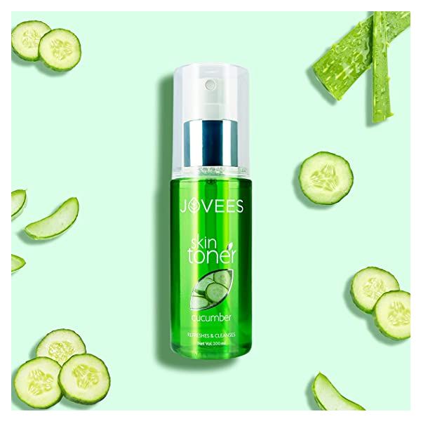 JOVEES HERBAL HYDRATING CUCUMBER SKIN TONER | OILY & ACNE PRONE SKIN 200ML