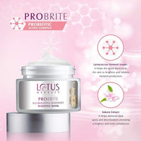 Lotus Herbals Probrite Illuminating Radiance Sleeping Mask, 50g