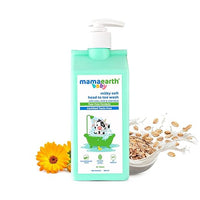 Mamaearth Milky Soft Head to Toe Wash With Oats, Milk, and Calendula for Babies- 400 ml 2-in-1 Tear-Free Body Wash & Shampoo | Moisturizes and Soothes Skin