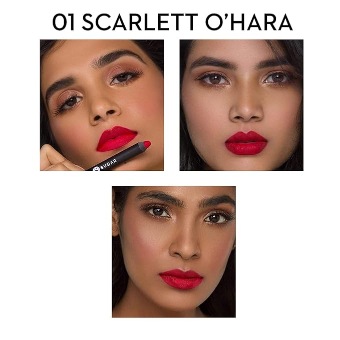 SUGAR Cosmetics - Matte As Hell - Crayon Lipstick 2.5g