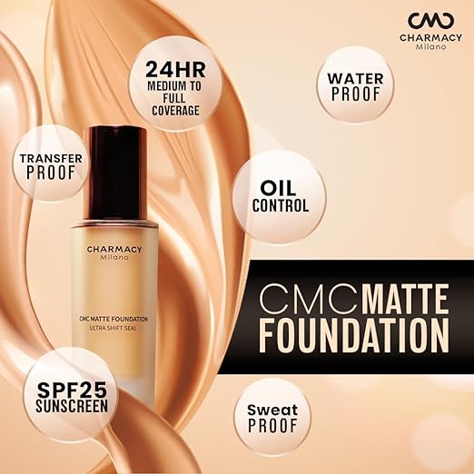 Charmacy Milano CMC Matte Foundation - 02 30ml