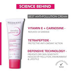 Bioderma Sensibio Defensive Rich Active Anti-Pollution Cream - Hydration/Moisturisation 12h Nutrition, 40ml