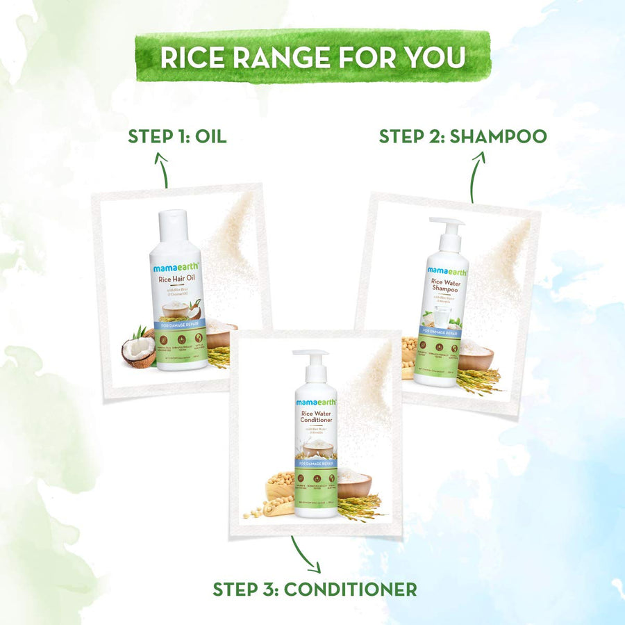 Mamaearth Rice Water Conditioner 250Ml, Frizzy