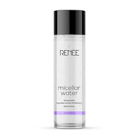RENEE Micellar Water- Effortless Makeup Removal, Soothes, Hydrates, & Rejuvenates the Skin, Infused with Vitamin C & Cucumber Extract, Alcohol-Free & Paraben-Free, Suitable for All Skin Types, 120 M