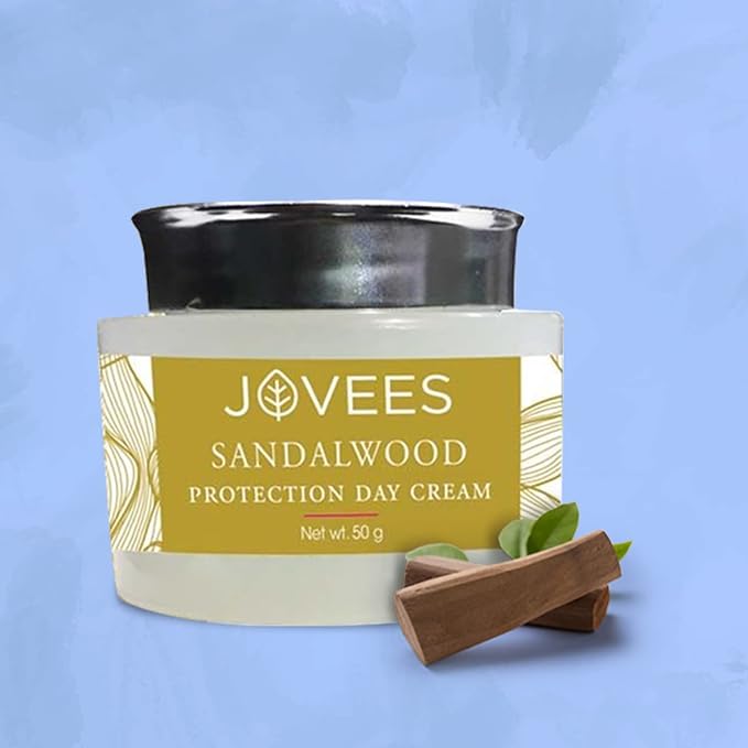 Jovees Herbal Sandalwood Protection Day Cream SPF-20, 50g