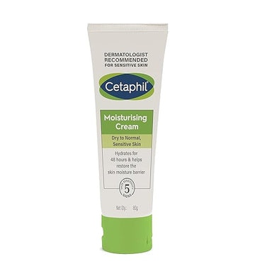 Cetaphil Moisturising Cream for Face & Body Dry to Normal skin 80gm