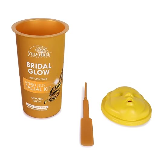 Velvetree Hydro Jelly Facial Kit Bridal Glow with 24k Gold Advance Glow