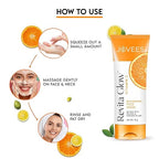 Jovees Herbal Vitamin C Face Wash 75g | Revita Glow | Vitamin C Rejuvenating Facewash | Infused with Kakadu Plum and Olives 75g
