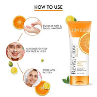 Jovees Herbal Vitamin C Face Wash 75g | Revita Glow | Vitamin C Rejuvenating Facewash | Infused with Kakadu Plum and Olives 75g