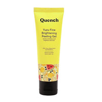 Quench Botanics Yuzu Fine Brightening Peeling Gel, Brightens dull skin, Watermelon, Naturally glowing, Vitamin E and Strawberry, | Made In Korea| 50ml