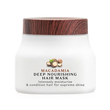 PureSense Macadamia Deep Nourishing Hair Mask for Dry and Chemically Treated Hair | Repairs | Strengthens & Hydrates Hair | Controls Frizz | Sulphate & Paraben Free | 140ml