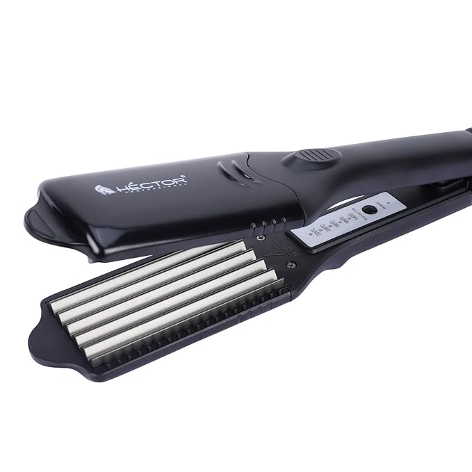 HECTOR Professional Hair Crimping Machine,Black 4 in 1 HT-15