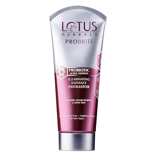 Lotus Herbals Probrite Illuminating Radiance Exfoliator, 100g