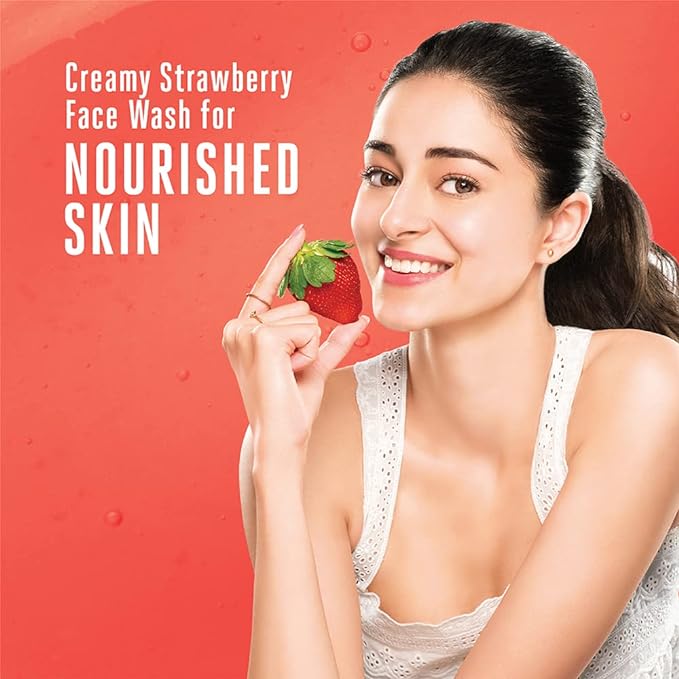 Lakmé Strawberry Creme Face Wash 50g