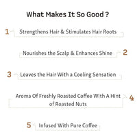 mCaffeine Anti Hair Fall Hair Mask for Dry & Frizzy Hair | For Curly Hair & Straight Hair | WIth Coffee, Proteins & Pro Vitamin B5 | SLS & Paraben Free - 200gm