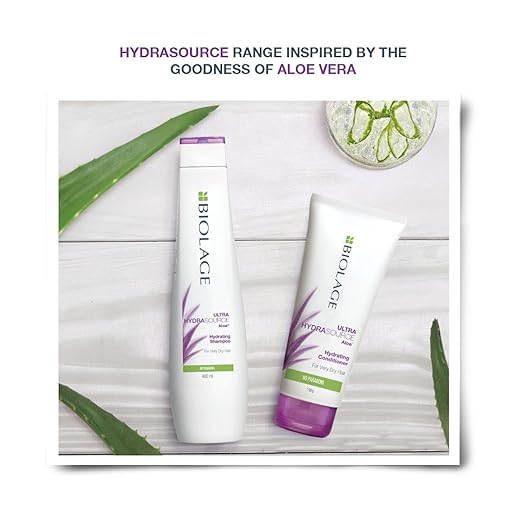 Biolage Hydrasource Shampoo | Paraben Free|Hydrates & Moisturizes Dry Hair | For Dry Hair 400ml