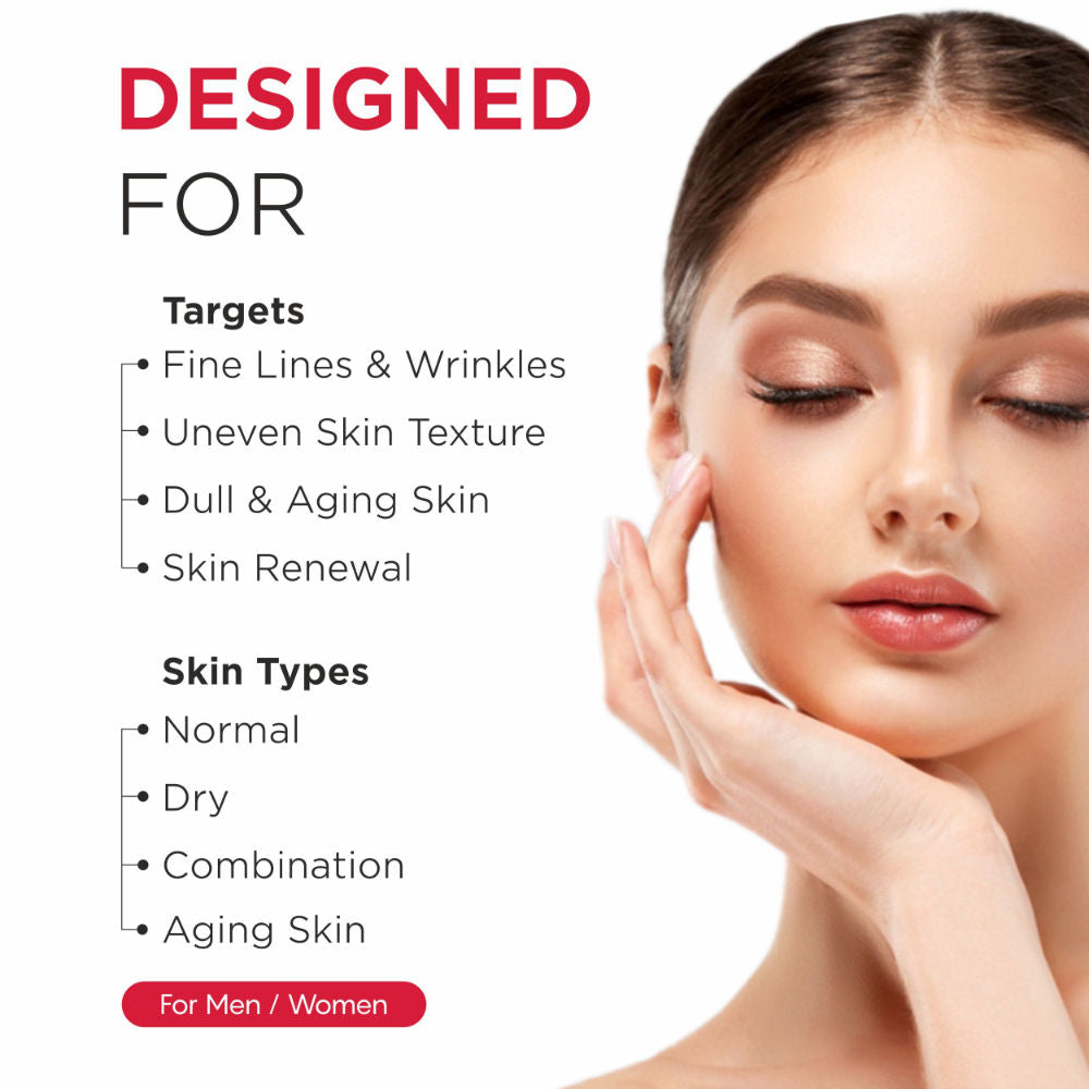 Oshea Herbals Phytoderma Face Serum With 0.2% Retinol & Pomegranate Extract Reduces Fine Lines (30ml)