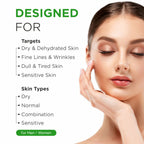 Oshea Herbals Phytoderma Face Serum With 2% Hyaluronic Acid & Watermelon Extract Reduces Dull Skin (30ml)