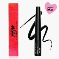 NYKAA Black Magic Liquid Eyeliner super black 001 (5ml)