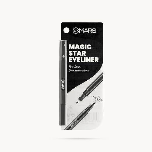 MARS Super Eyeliner Star Pattern 2.5G (jet black)