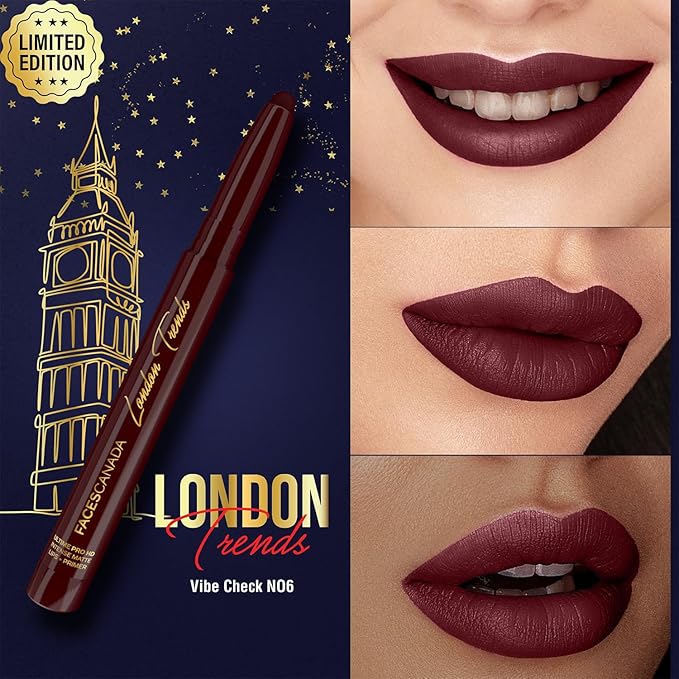 FACES CANADA Ultime Pro HD Intense Matte Lipstick + Primer