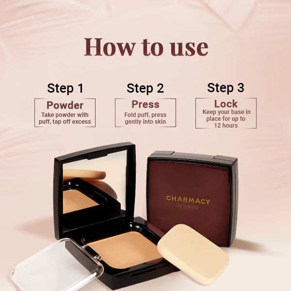 CHARMACY MILANO Cmc Hd Cover Compact Powder 8g