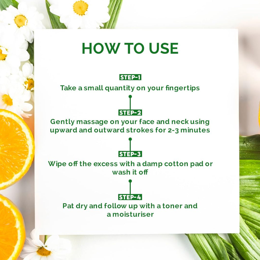 Jovees Herbal Citrus Cleansing Milk For soft, Clean & Healthy skin with Lemon Peel, Almond & Coconut Oil | Gentler Cleanser For Make-up and Dirt Keeps your skin toned | For Normal to Dry Skin 200ml