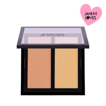 Nykaa Glow Getter Highlighting & Illuminating Duo Palette - Gliterrati 02 (9gm)