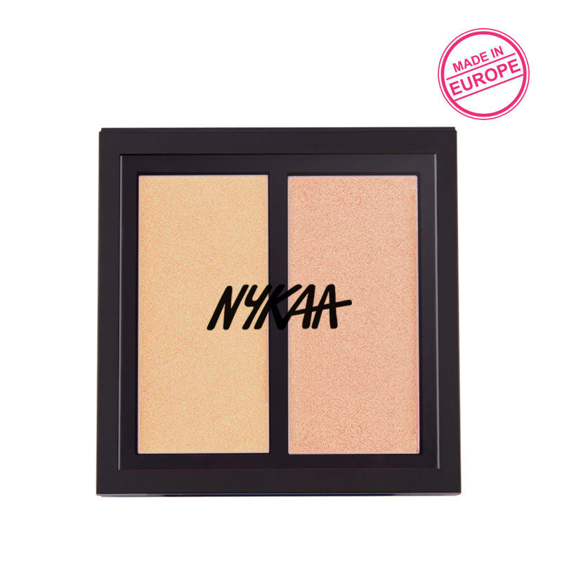 Nykaa Glow Getter Highlighting & Illuminating Duo Palette - Gliterrati 02 (9gm)