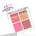 Nykaa Stardust Multi-Texture Holographic Quad Eyeshadow Palette - 08 Metaverse (5.5g)