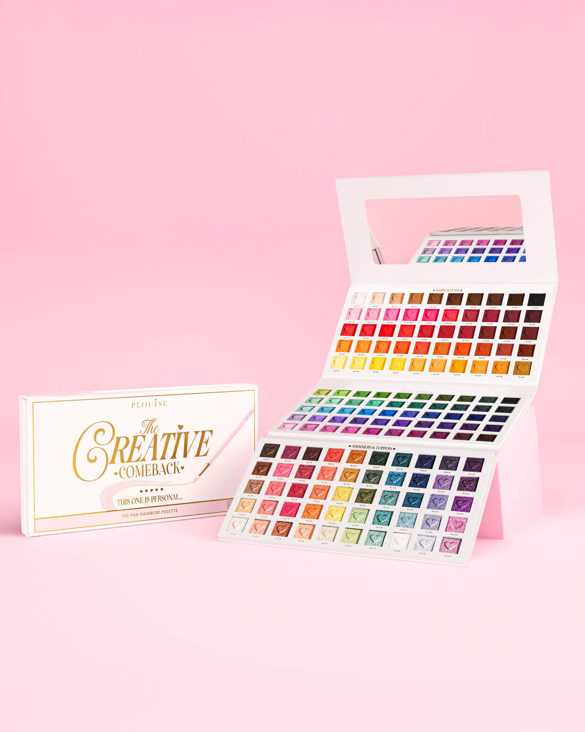 PLOUISE The Creative Comeback This One Is Personal 150 Pan Ranibow Palette Eyeshadow Palette