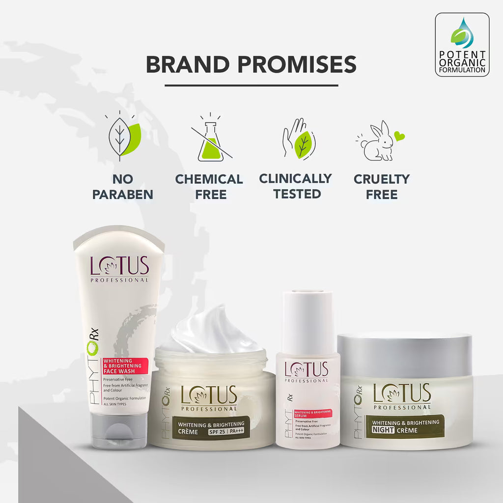 Lotus Professional PhytoRx Whitening and Brightening Night Cream 50g