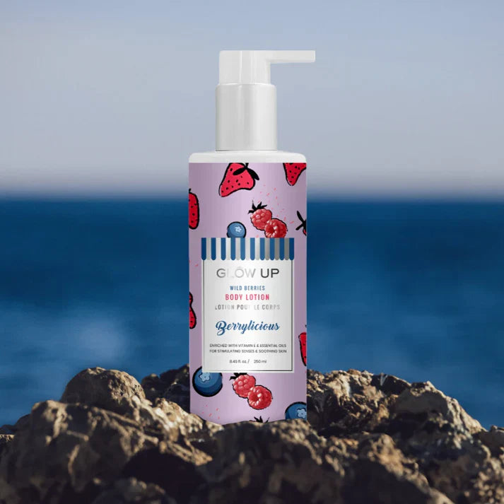 Glow Up Berry Licious Body lotion All Skin Type 250ml