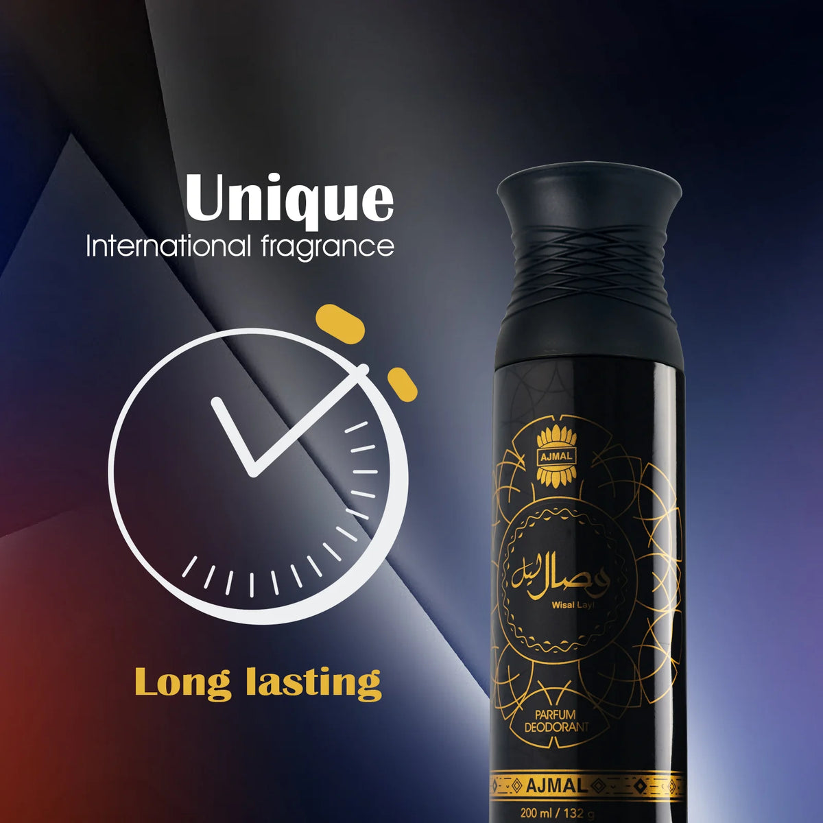 Ajmal Wisal Layl Deodorants 200ml for Unisex
