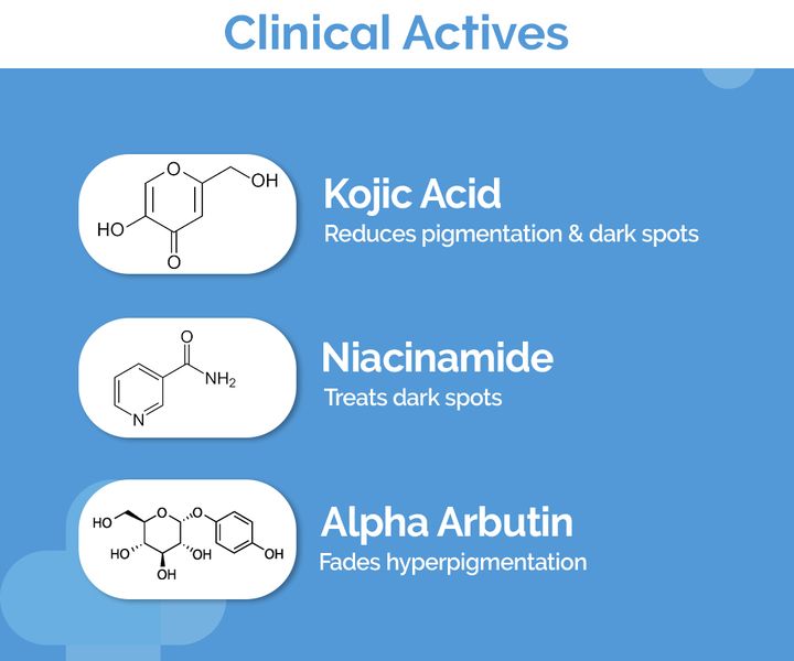 The Derma co 1% Kojic Acid Face Wash with Niacinamide & Alpha Arbutin For Dark Spots & Pigmentation - 100ml