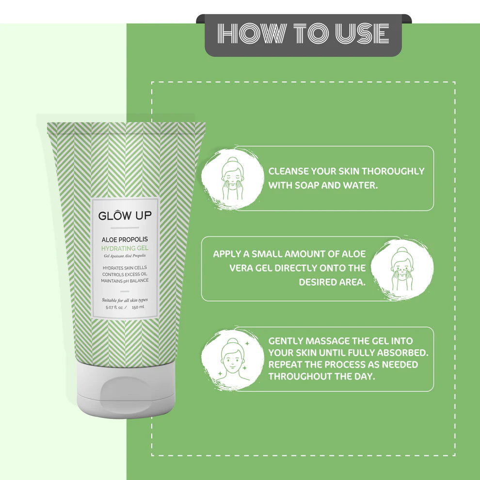 Glow Up ALOE PROPOLIS HYDRATING GEL - 150ml