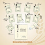FYC PROFESSIONAL Korean Glass Skin Rice Water Facial Kit 9 Steps