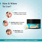 pilgrim Retinol Under Eye Cream with Vitamin C & Hyaluronic Acid 30g