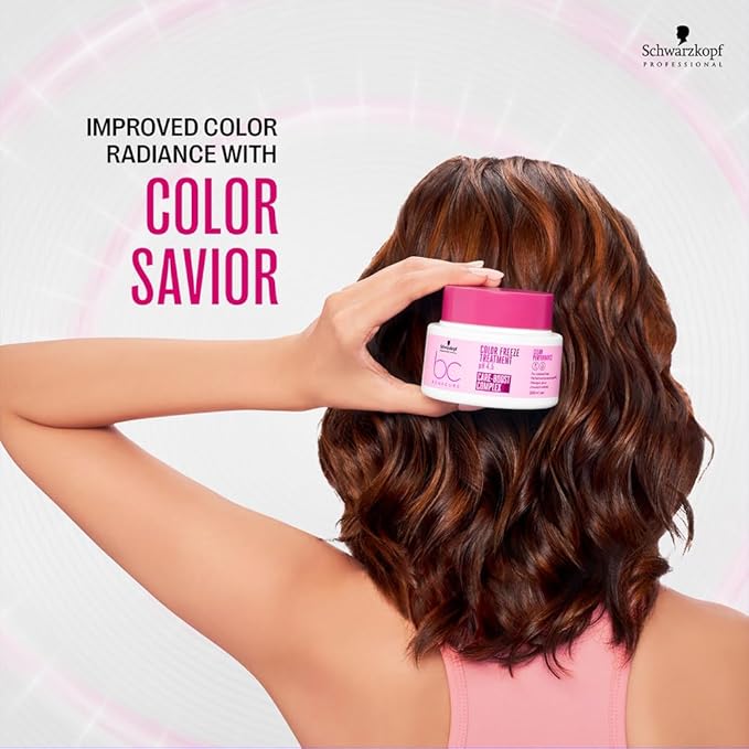 Schwarzkopf Professional Bonacure pH4.5 Color Freeze Deep Conditioning Treatment | For Colored Hair | 200ml