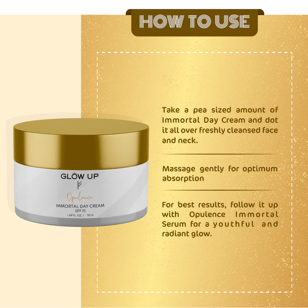 Glow Up OPULENCE IMMORTAL DAY CREAM - 50g
