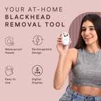 Winston Rechargeable Electric Blackhead Remover Machine for Men and Women - 60 Min Runtime | Acne, Pore Cleaner, Whitehead Remover with 5 Suction Heads for...