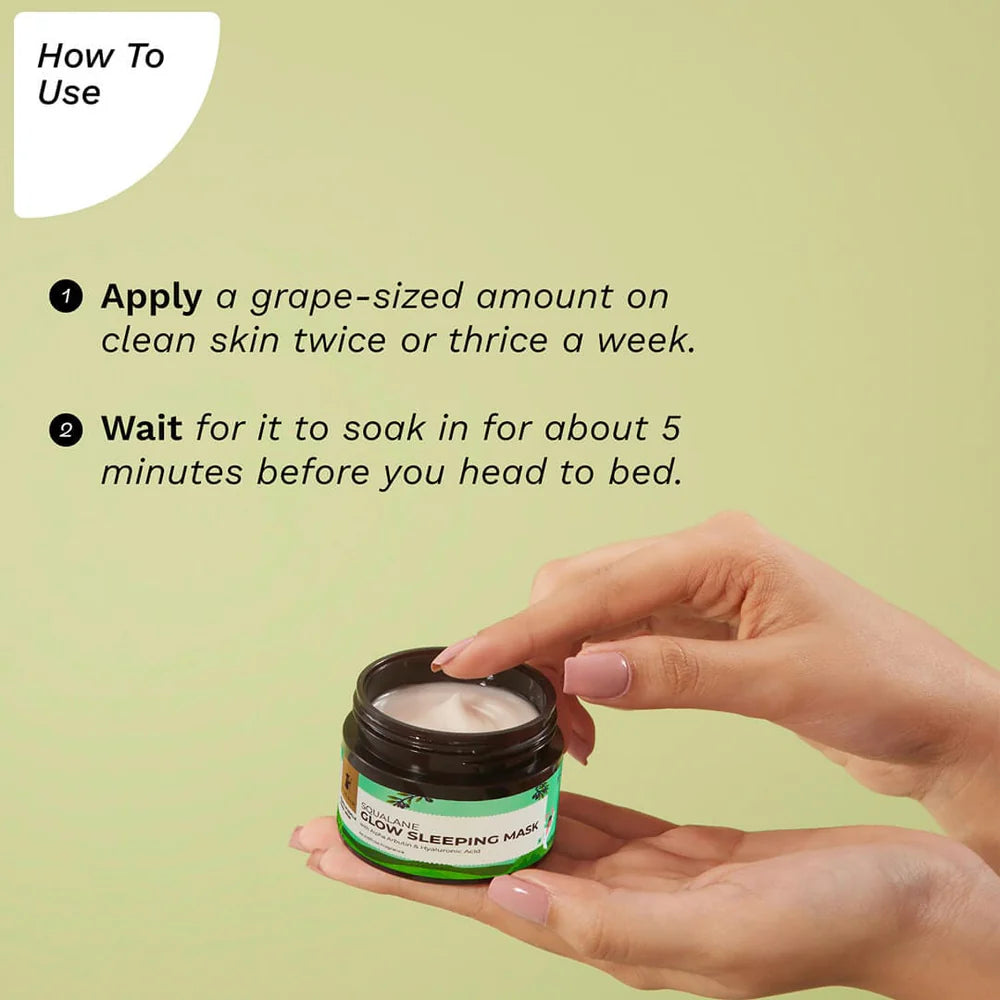 pilgrim Squalane Glow Sleeping Mask 50g