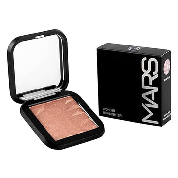 MARS Wonder Face Highlighter | Easy to Blend | Blinding Glow Highlighter for Face Makeup (8.5g) ROSE GOLD