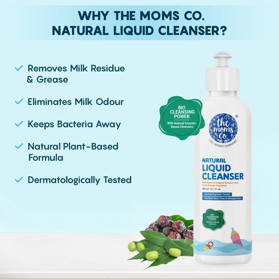 The Moms Co Natural Liquid Cleanser 300ml