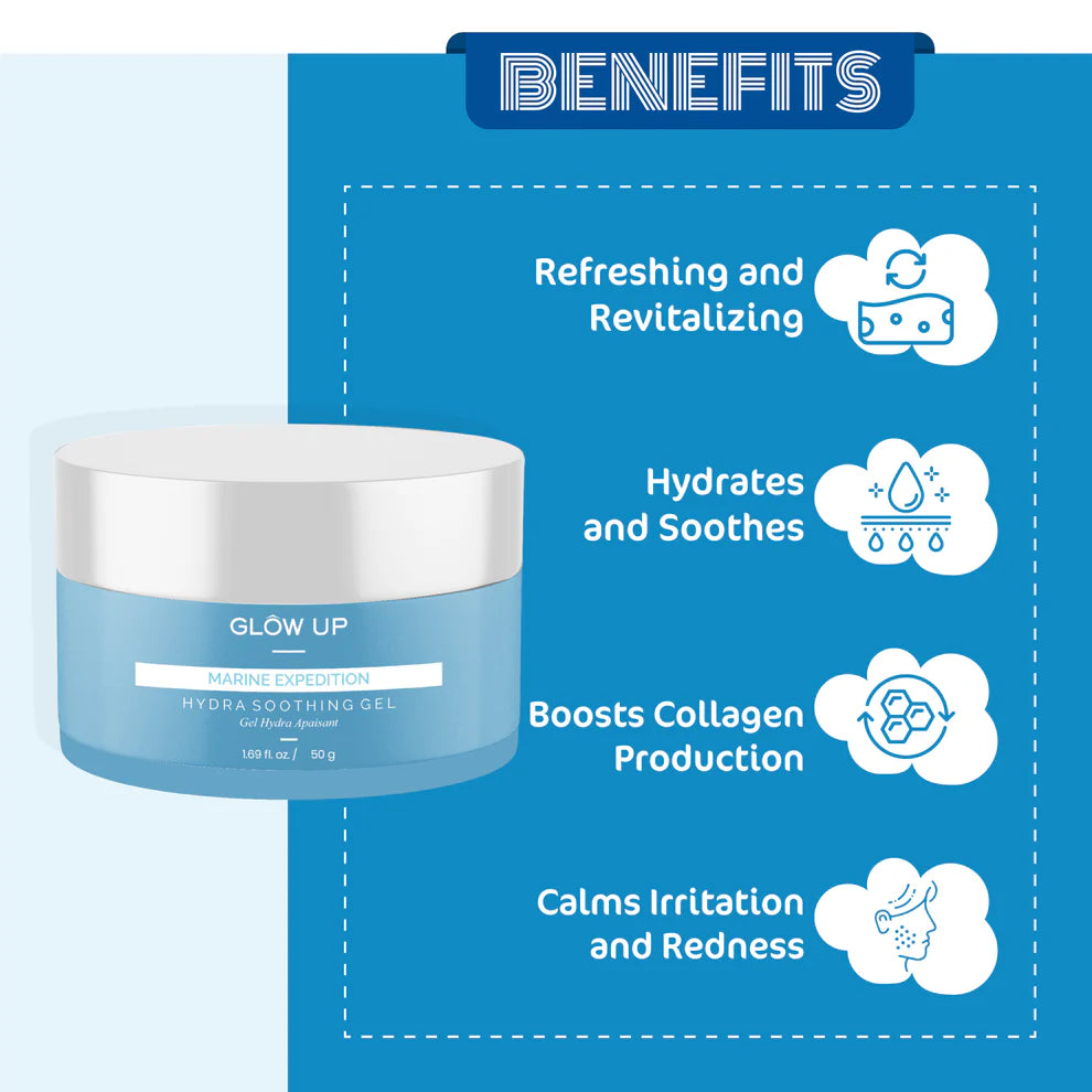 Glow Up MARINE EXPEDITION HYDRA SOOTHING GEL - 50g